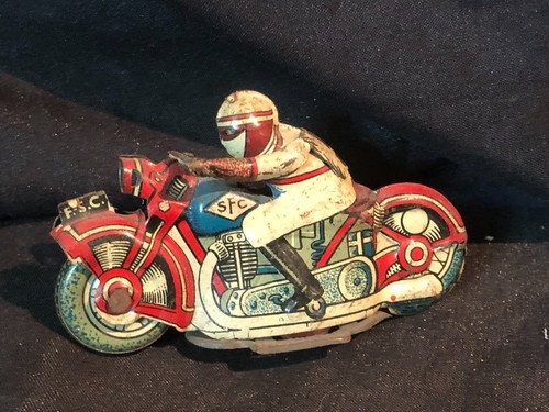 Jouet tole moto fine - jouet,