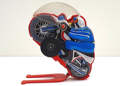 Jouet mécanique ancien - ancien, moto