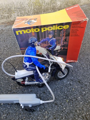 Moto police ancien - ancien, jouet