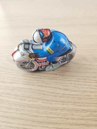Jouet moto rétro ancien - , en