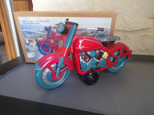 Jouet ancien moto clé - ancien,